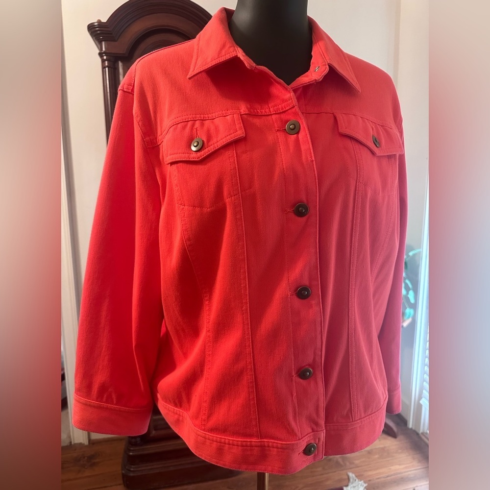 Like New Ruby Road Jacket Size 18 - image 1